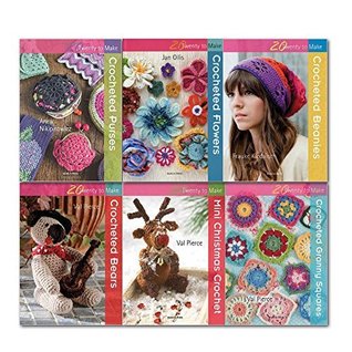 Download Twenty to Make Croheted Collection 6 Books Set, (Crocheted Purses, Crocheted Flowers, Crocheted Granny Squares, Crocheted Beanies, Crocheted Bears and Mini Christmas Crochet) - Val Pierce | ePub